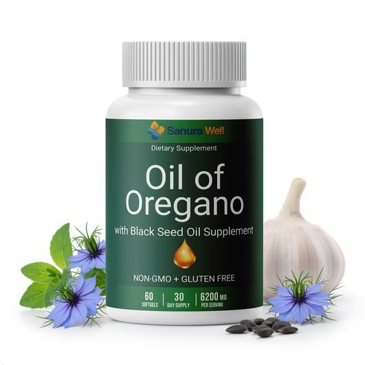 OREGANO + BLACK SEED - Natural Daily Immune Support